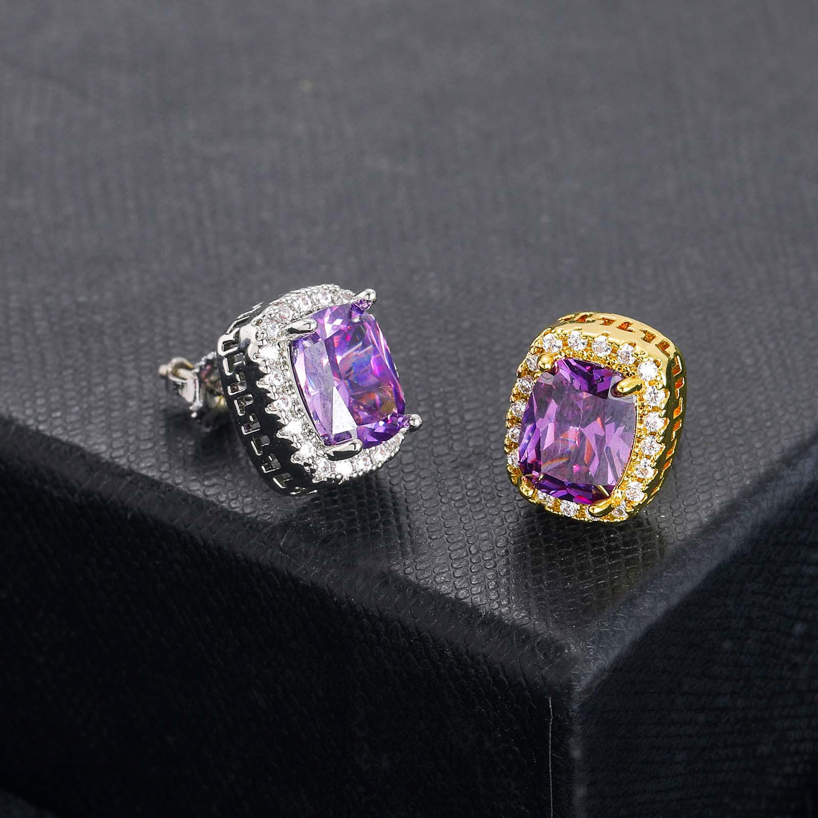 Cushion Cut Stud Earrings Cushion Cut Stud Earrings