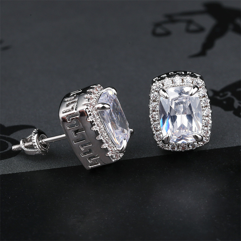 Cushion Cut Stud Earrings Cushion Cut Stud Earrings