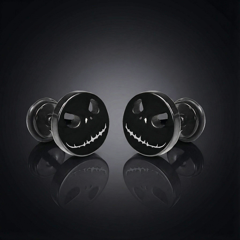 Skull Titanium Stud Earrings Skull Titanium Stud Earrings