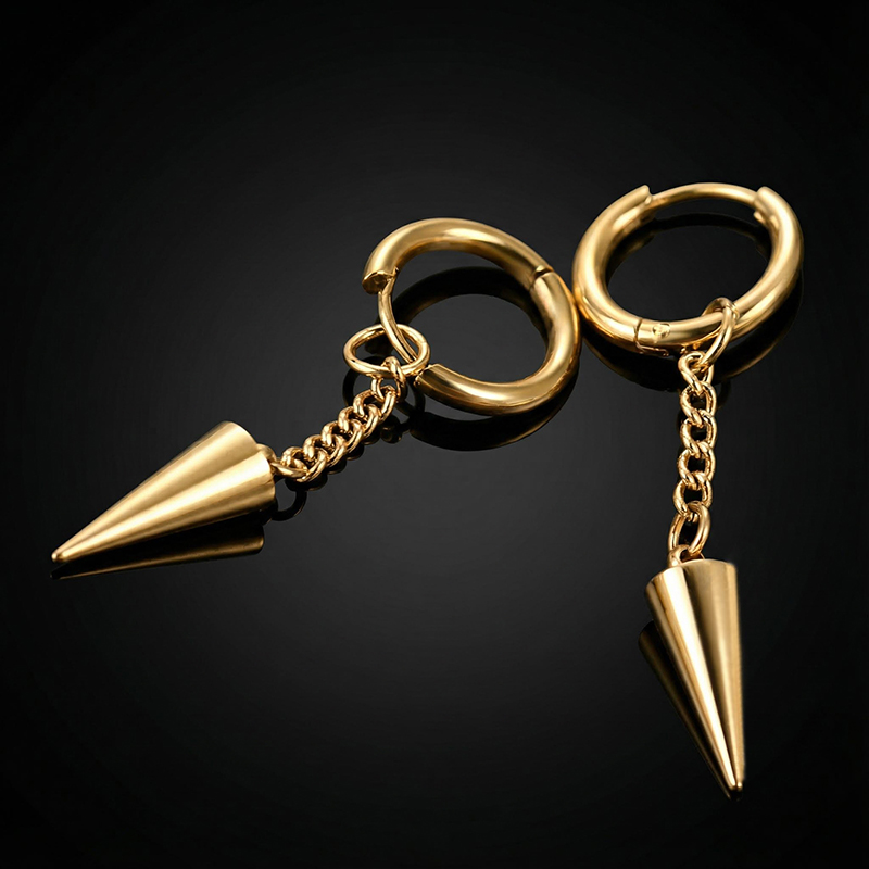 Rivet Cone Titanium Earrings Rivet Cone Titanium Earrings