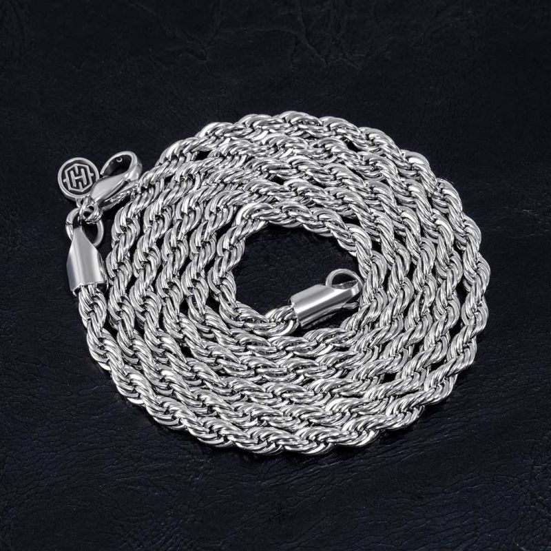 5mm Stainless Steel Rope Chain