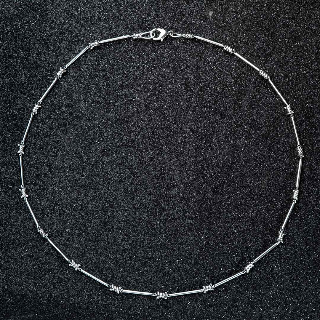 Thorns Barb Wire Necklace