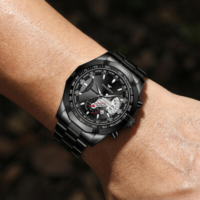 47mm Muti-function Quartz Watch for Men