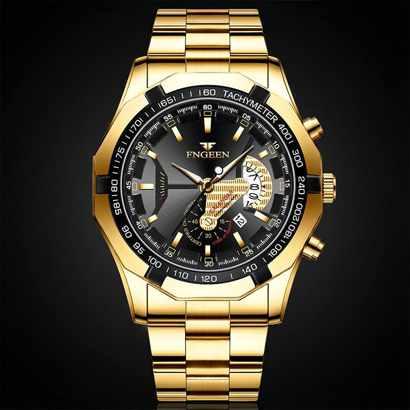 47mm Muti-function Quartz Watch for Men