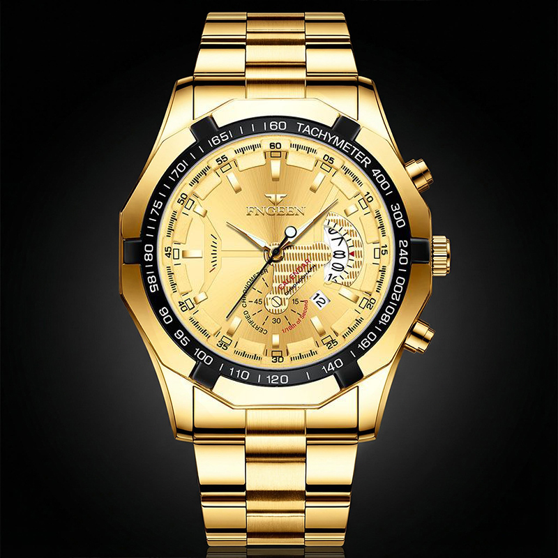 47mm Muti-function Quartz Watch for Men