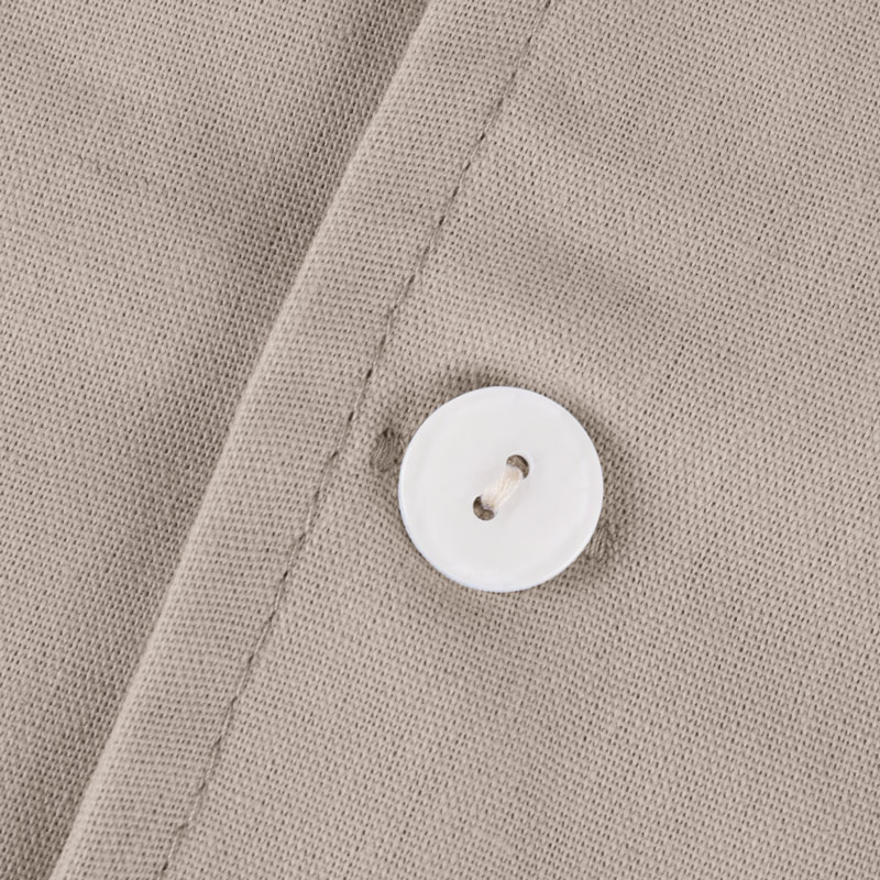 Solid Color Cotton And Linen Textured Lapel Collar Button Front Casual Blazer