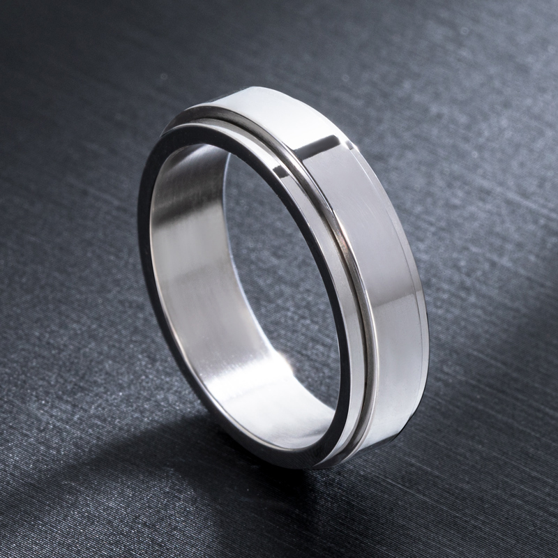 Spinner Relieving Stress Stainless Steel Band