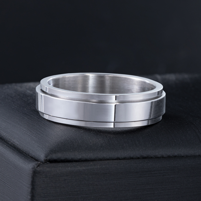 Spinner Relieving Stress Stainless Steel Band