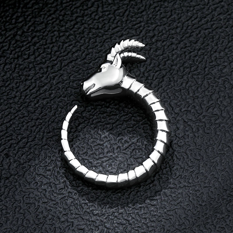 Goat Open Ring