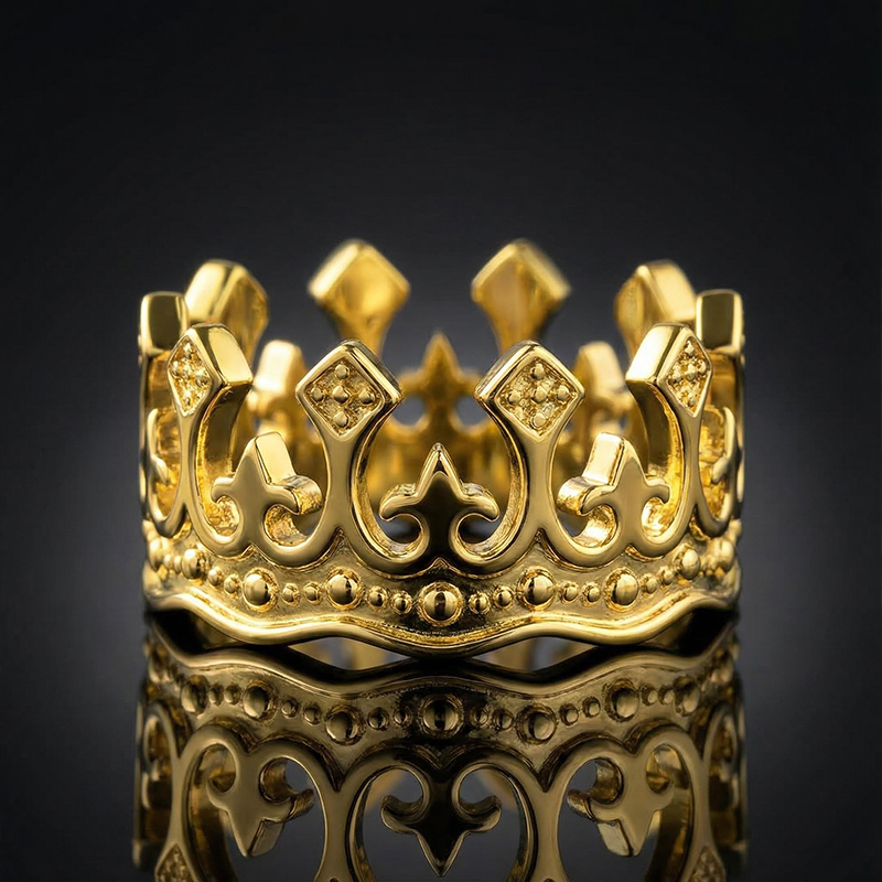  King Crown Ring