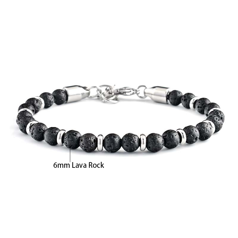 Natural Healing Stone Beads Anxiety Bracelet