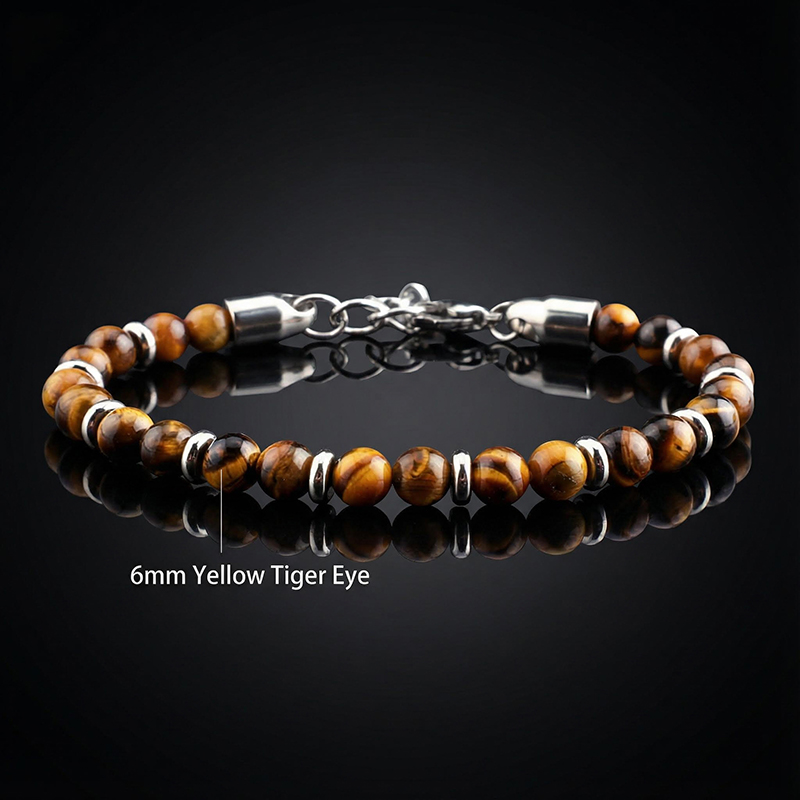 Natural Healing Stone Beads Anxiety Bracelet Natural Healing Stone Beads Anxiety Bracelet