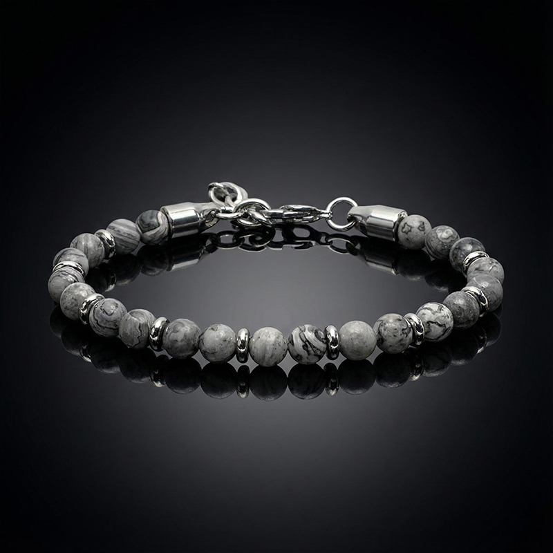 Natural Healing Stone Beads Anxiety Bracelet Natural Healing Stone Beads Anxiety Bracelet