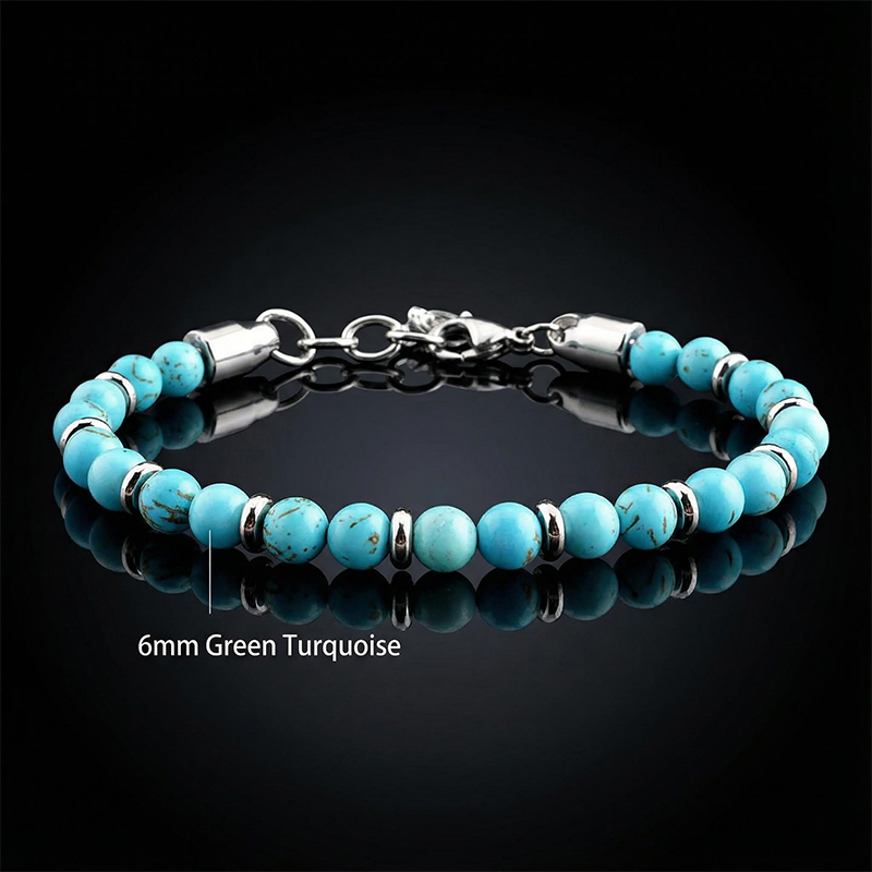 Natural Healing Stone Beads Anxiety Bracelet Natural Healing Stone Beads Anxiety Bracelet