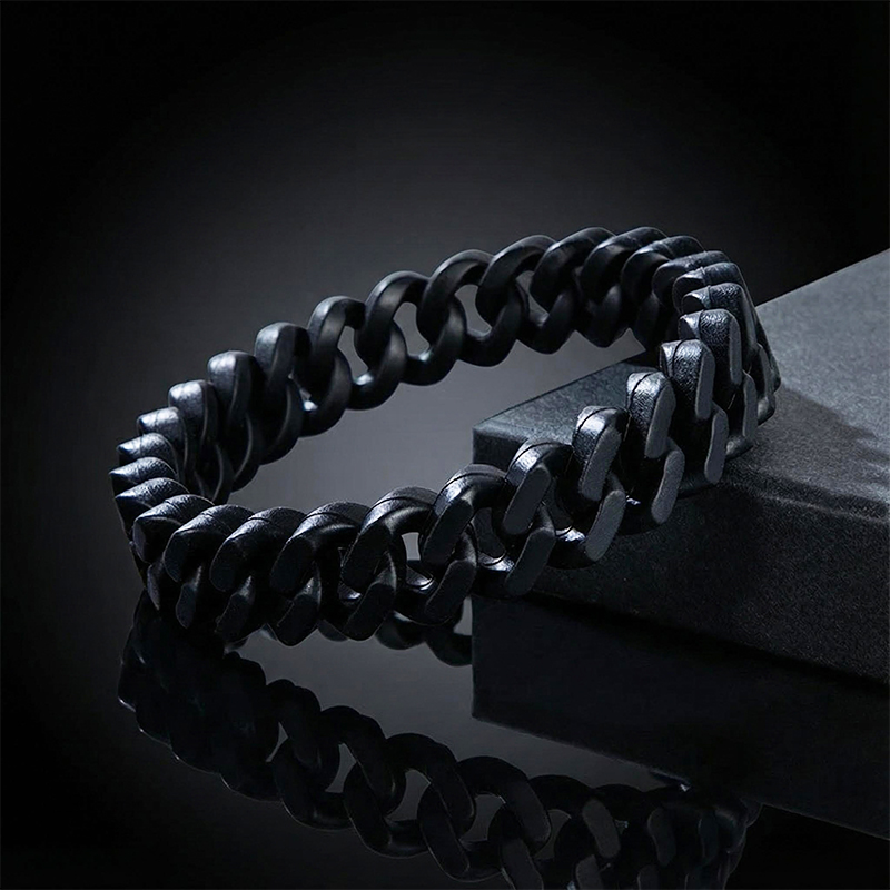 13mm Cuban Link Silicone Bracelet 13mm Cuban Link Silicone Bracelet