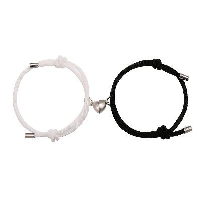 2pcs Heart Magnetic Couples Bracelets
