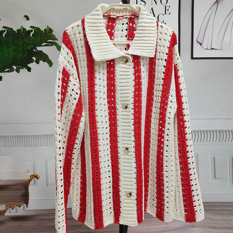 Fashion Knit Cardigan Tops