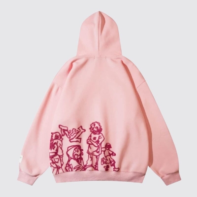 nisex Streetwear Graphic Hoodies