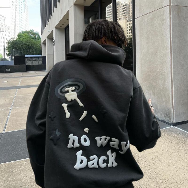 Y2K Back Print Streetwear Hoodie