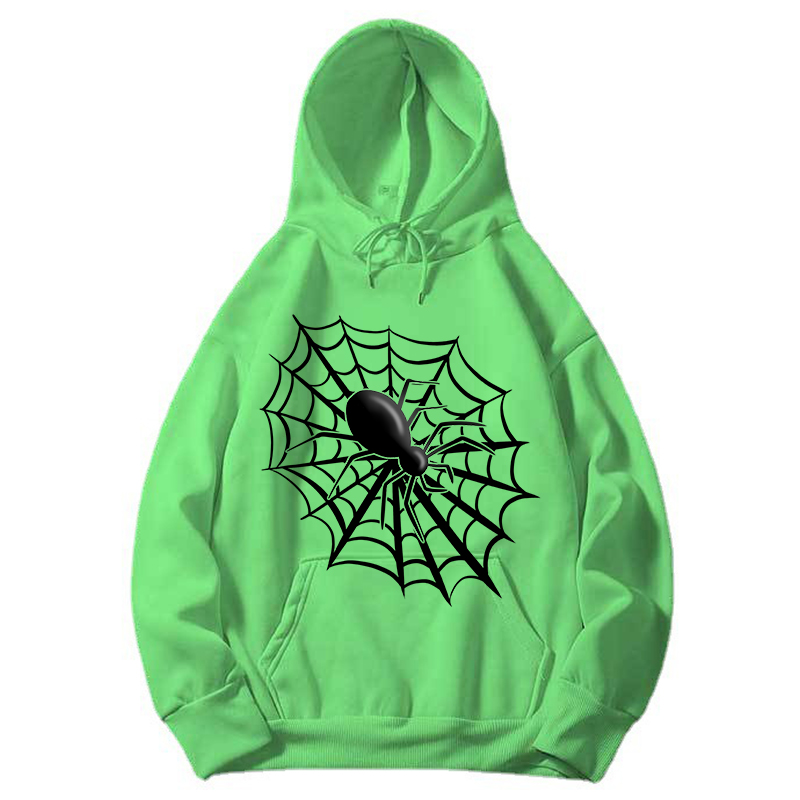 Trendy Spider Web Hoodie