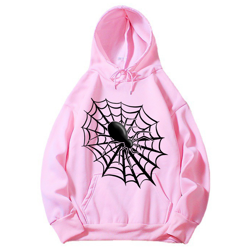Trendy Spider Web Hoodie