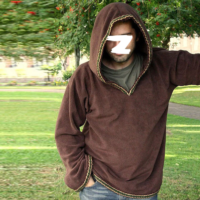 Pointed Hat Long Sleeved Hoodie