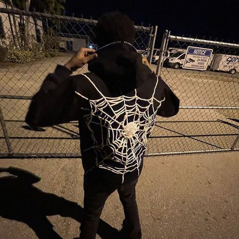 Spider Streetwear Hip Hoodie