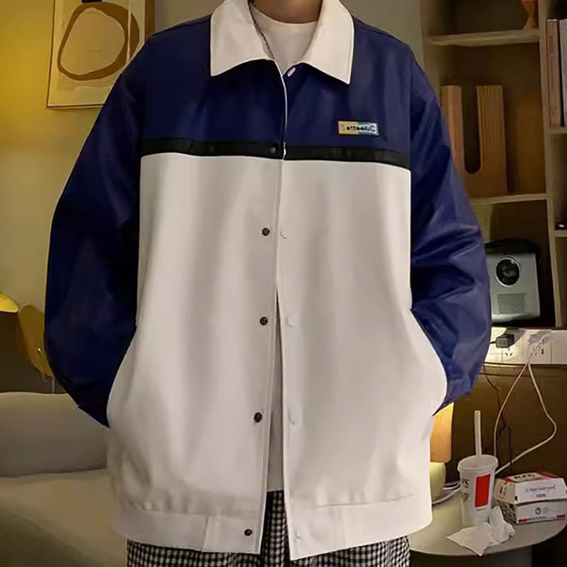 Unisex Embroidered Motorcycle Leather Jacket