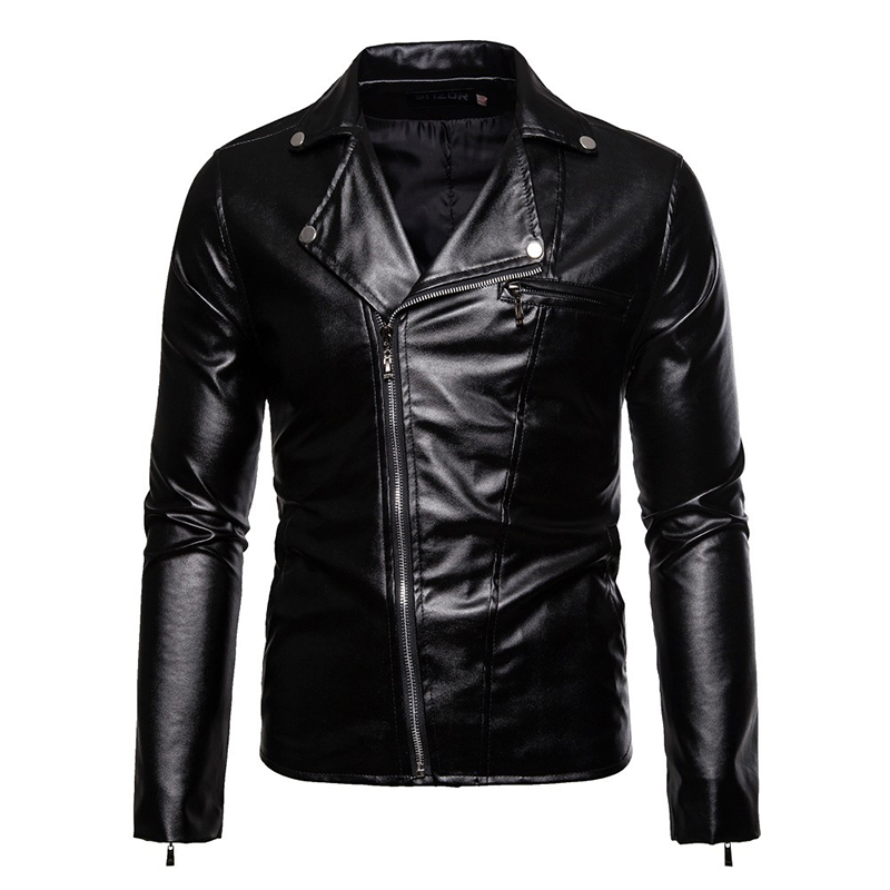 Lapel Short Punk Motorcycle Jacket