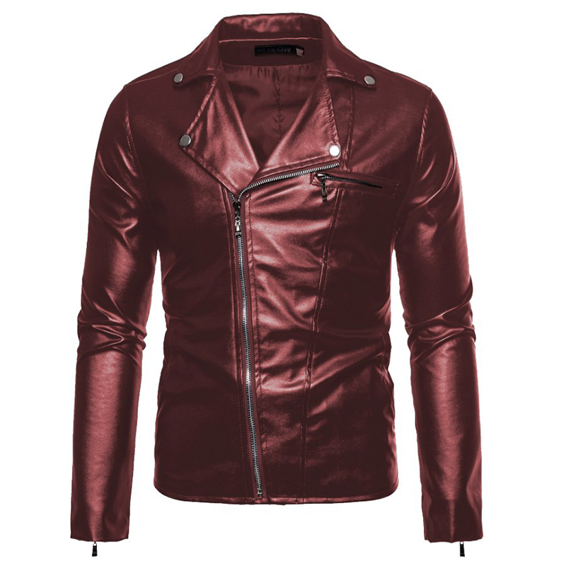 Lapel Short Punk Motorcycle Jacket