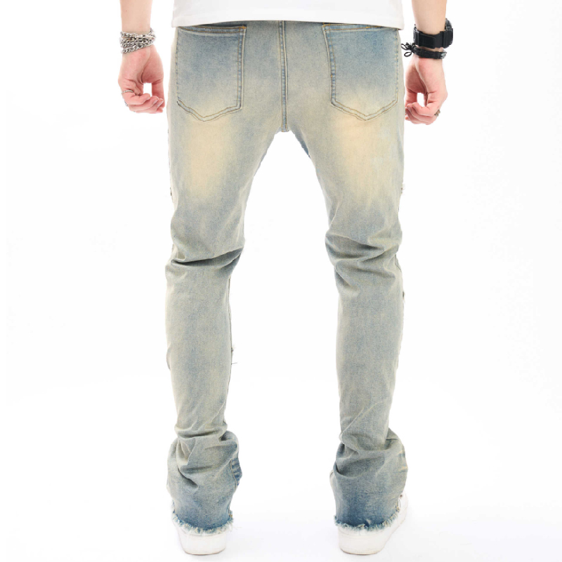 Men's High Street Bootcut Yellow Mud Jeans