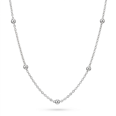 3mm Interval Beads Stainless Steel Chain