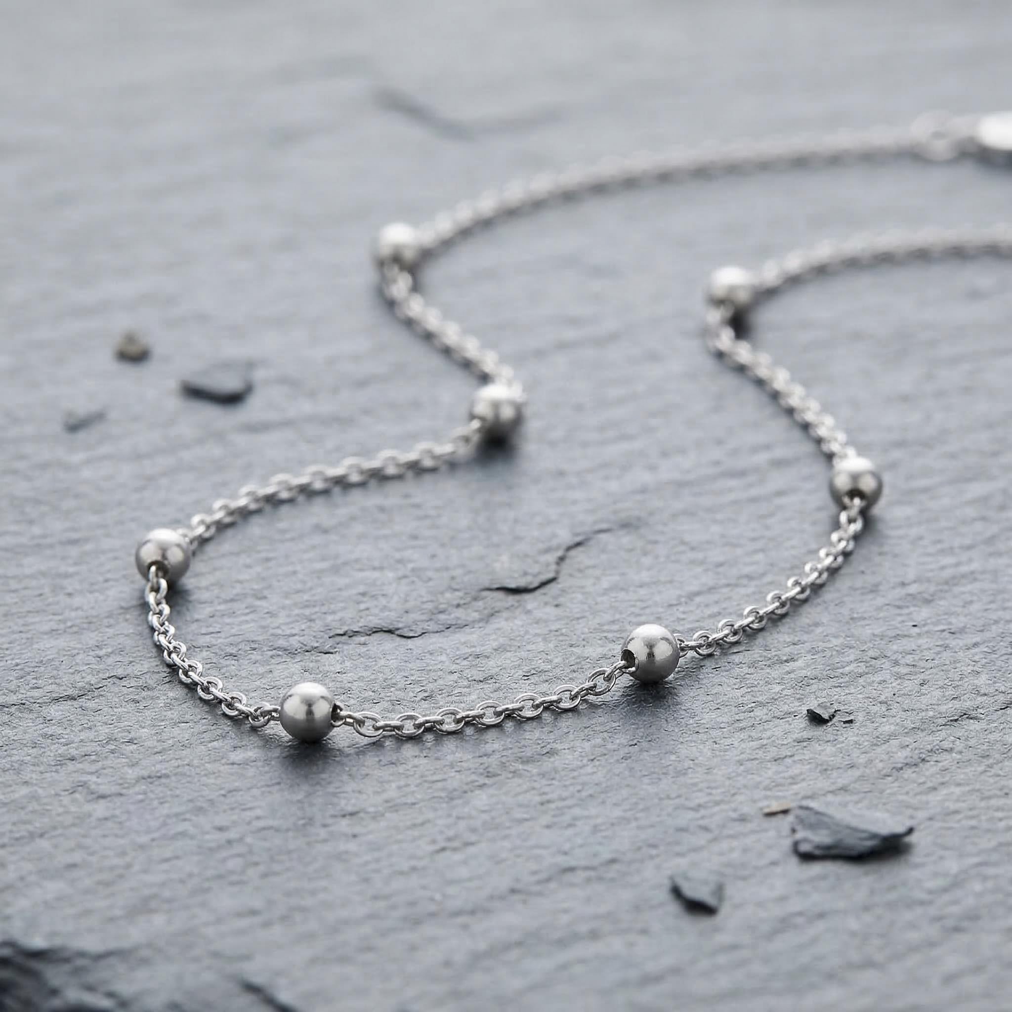 3mm Interval Beads Stainless Steel Chain 3mm Interval Beads Stainless Steel Chain