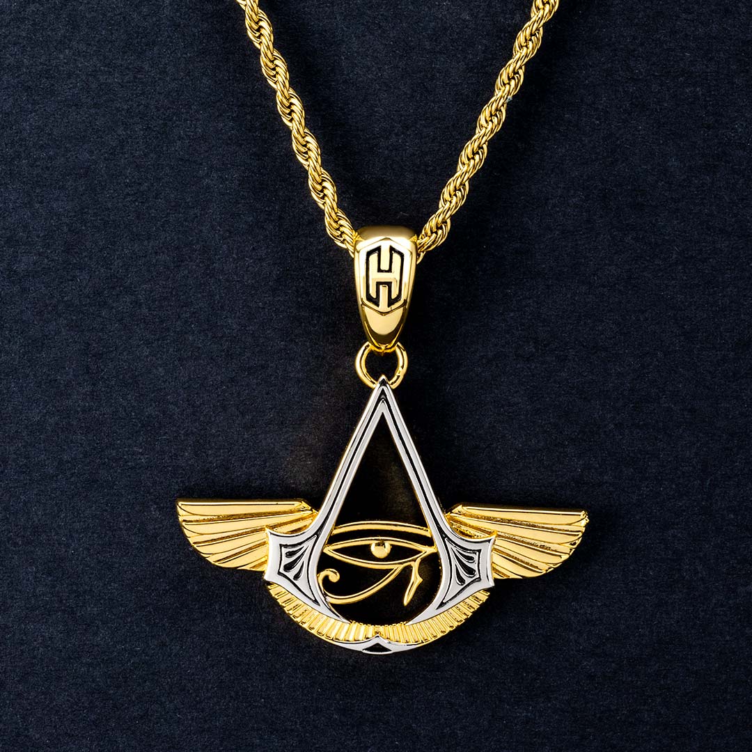 Eye of Horus Wings Pendant
