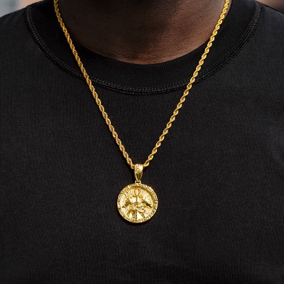 Ancient Egyptian Anubis Ankh Pendant