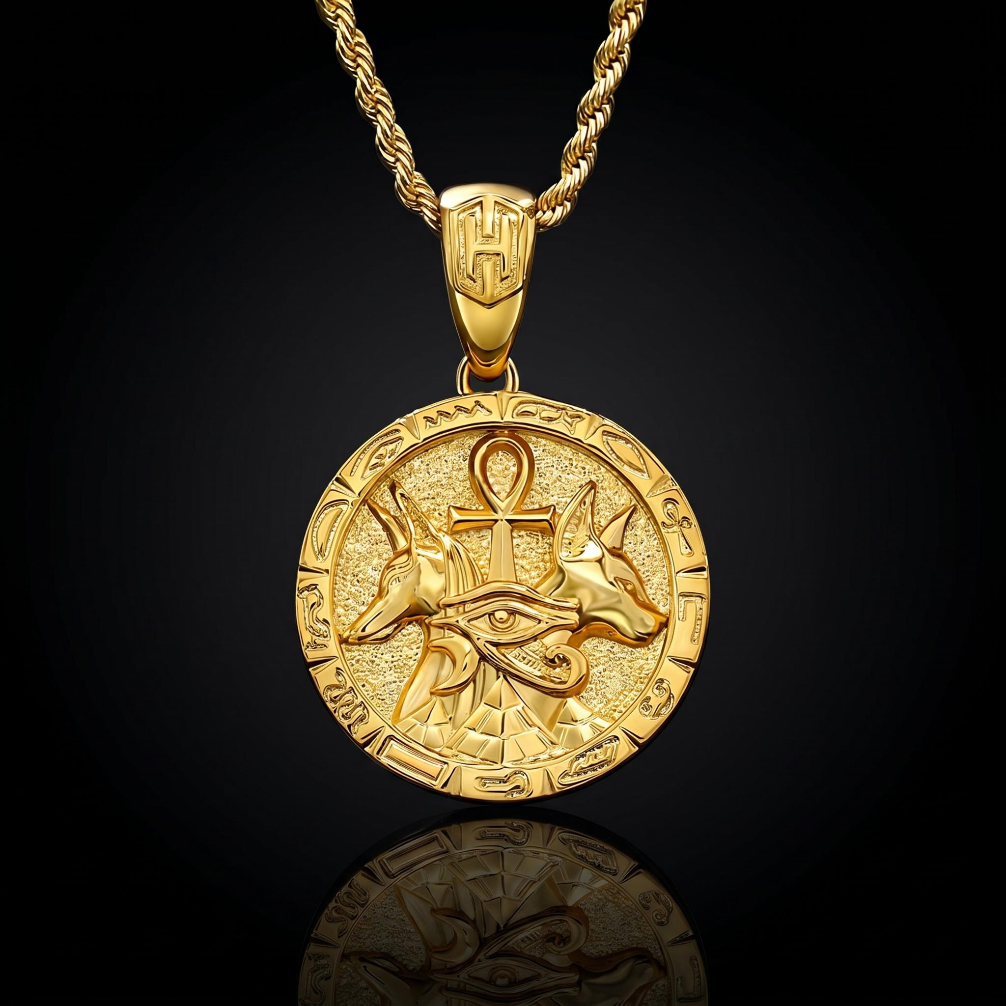 Ancient Egyptian Anubis Ankh Pendant Ancient Egyptian Anubis Ankh Pendant