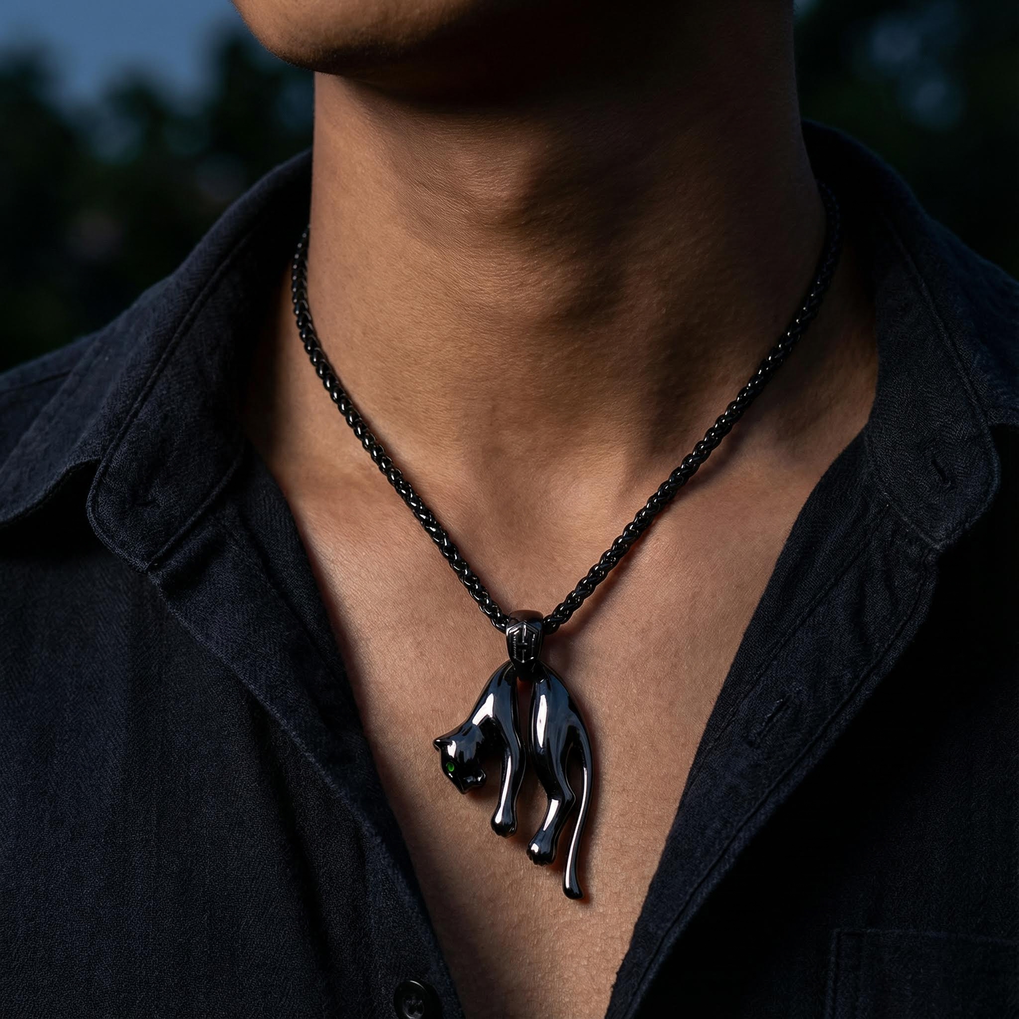 Iced Panther Pendant Iced Panther Pendant