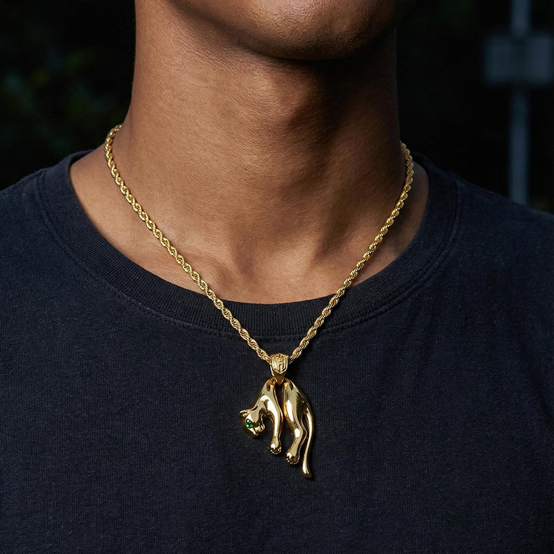 Iced Panther Pendant Iced Panther Pendant