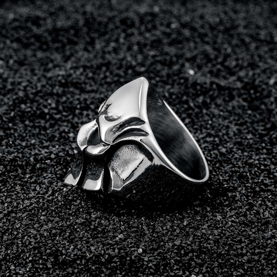 Spartan Skull Stainless Steel Ring