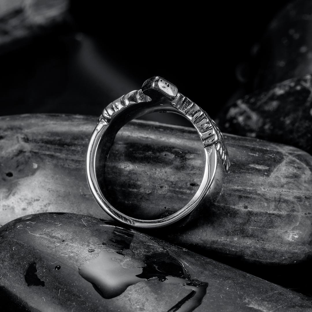  Eagle Viking Celtic Knot Stainless Steel Ring