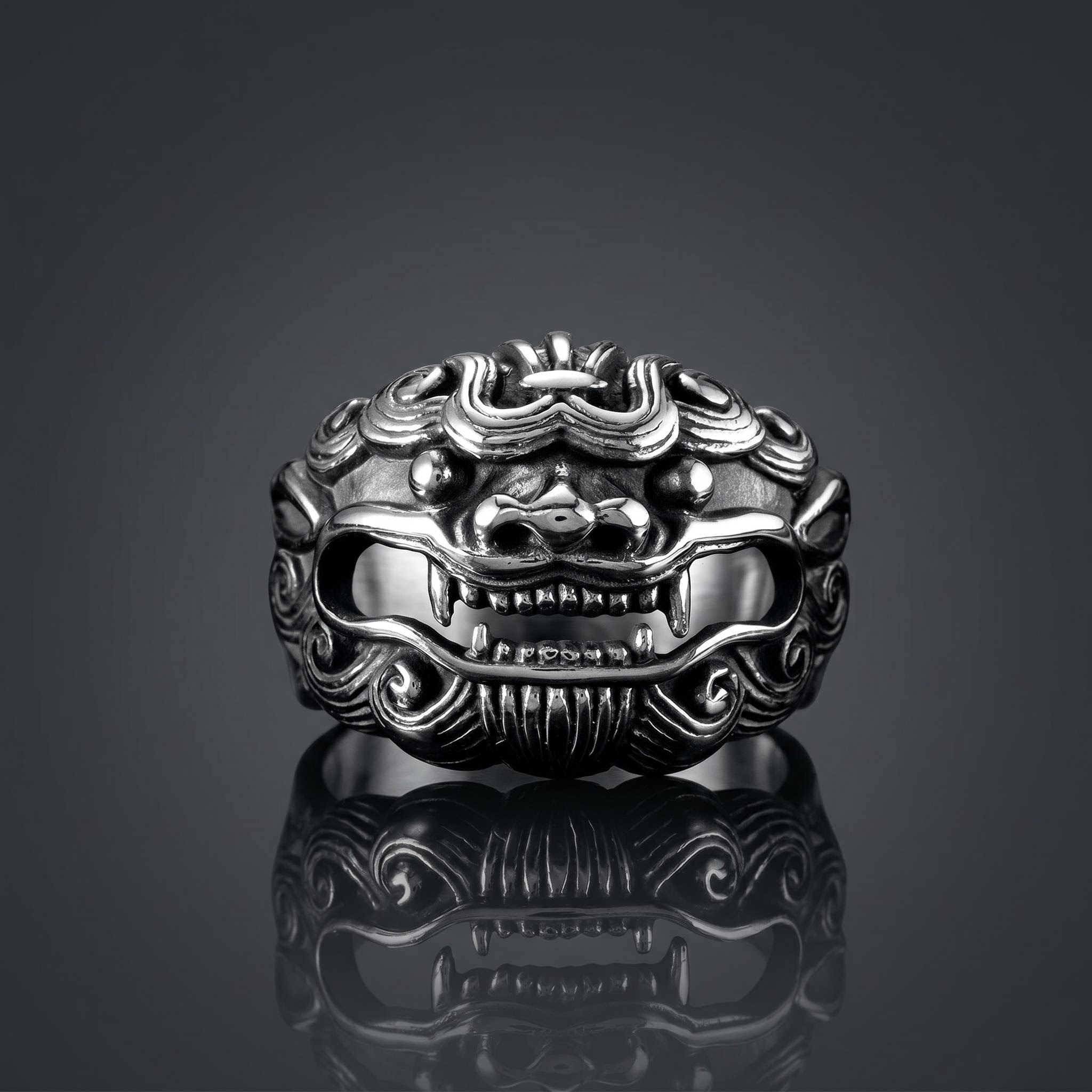 Demon Tiger Stainless Steel Ring Demon Tiger Stainless Steel Ring