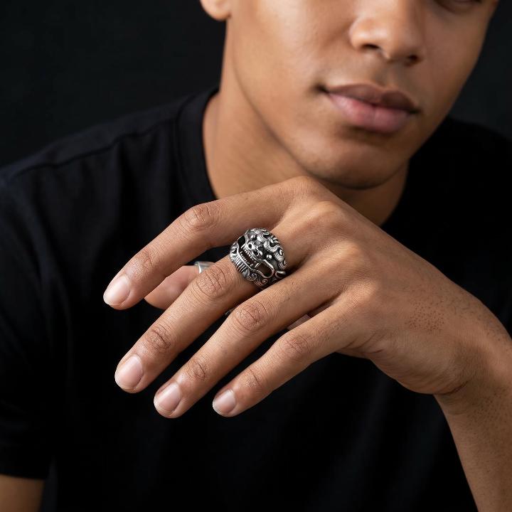 Demon Tiger Stainless Steel Ring Demon Tiger Stainless Steel Ring