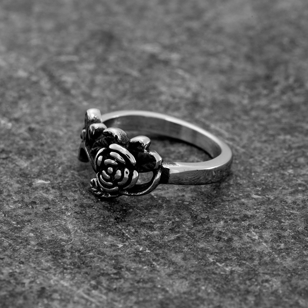  Rose Stainless Steel Ring