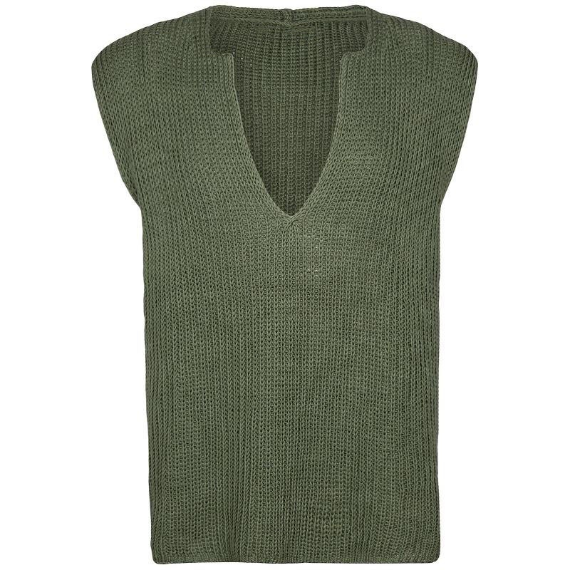 Men's Knitted Vest Sweater