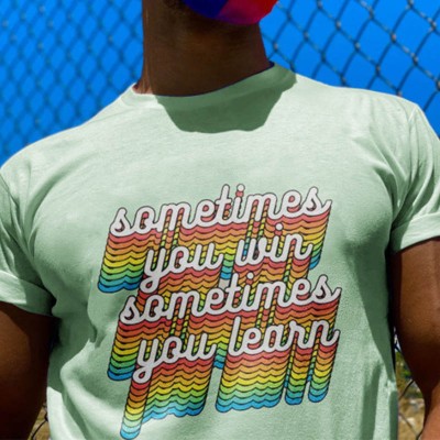Rainbow Lettering T-shirt