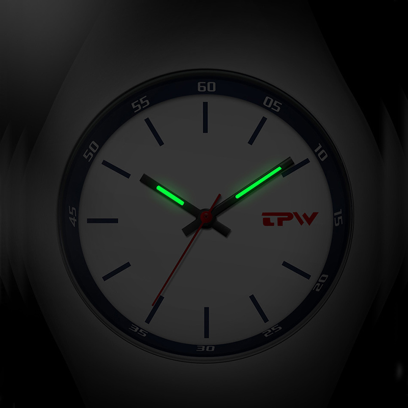 Starry Earth Rainbow Watch with Jelly Color Silicone Strap