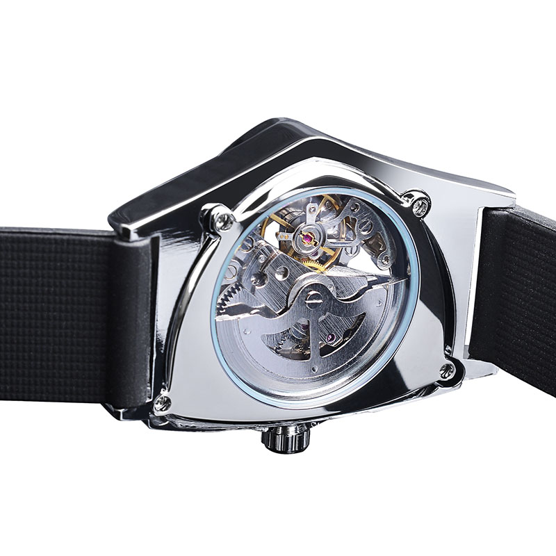Triangle Sport Luminous Transparent Automatic Mechanical Watch