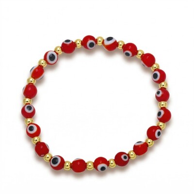 Enamel Colorful Evil Eye Bracelets