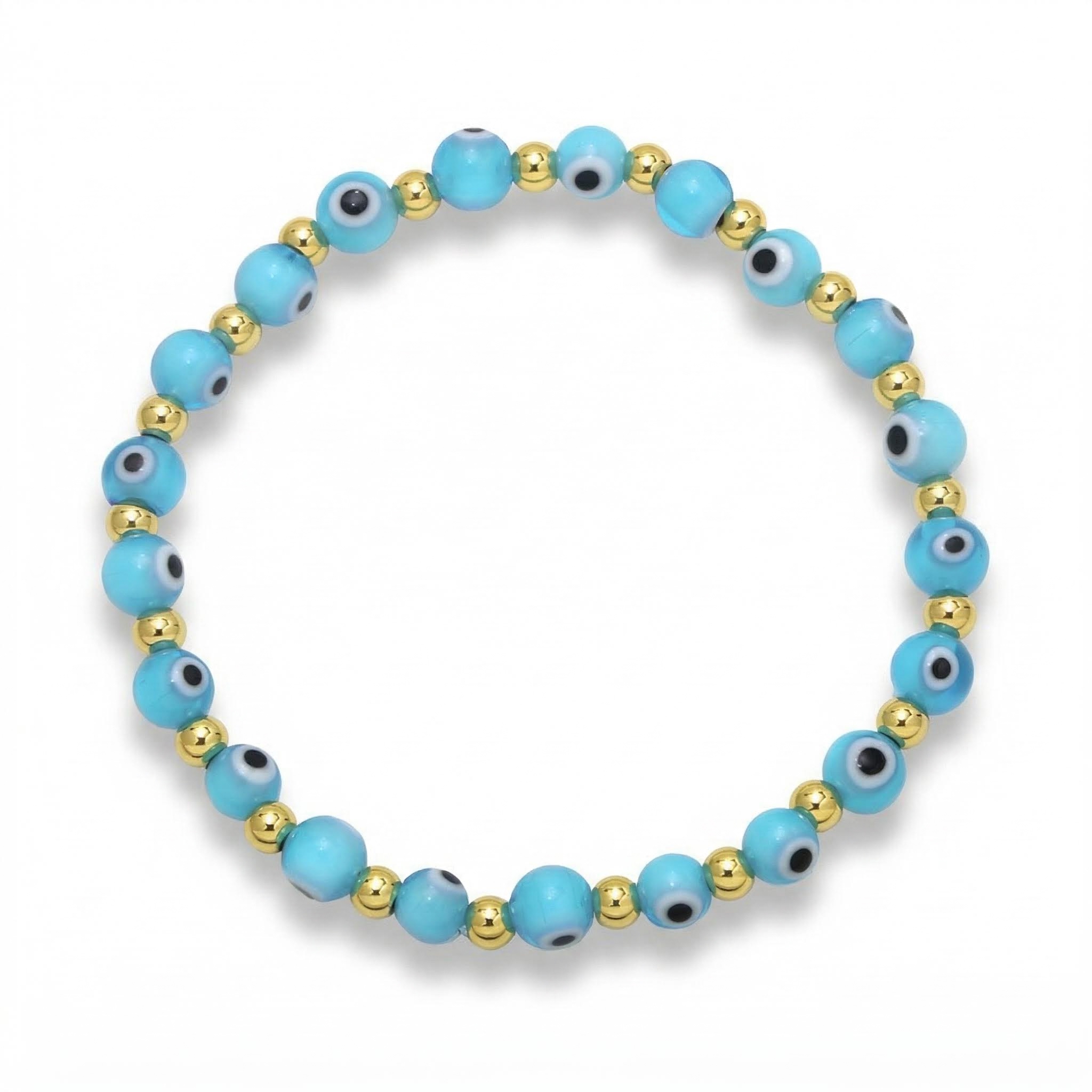 Enamel Colorful Evil Eye Bracelets