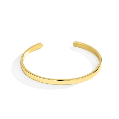 Classic 4mm Cuff Bangle